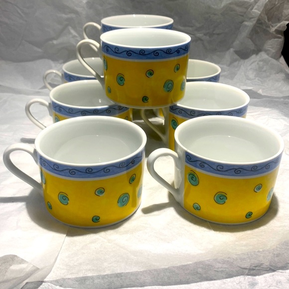 Connoisseur Other - Set/8 Hot Chocolate, Tea, Coffee Mugs